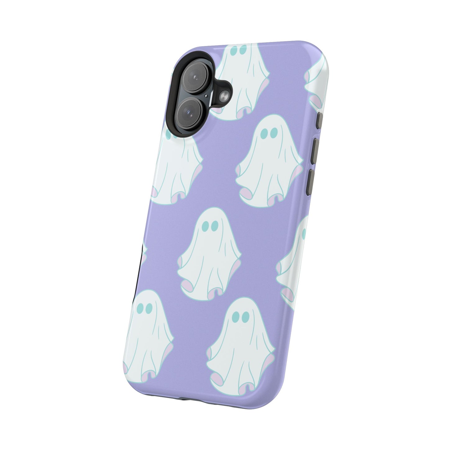Ghost-Themed Impact-Resistant Phone Case