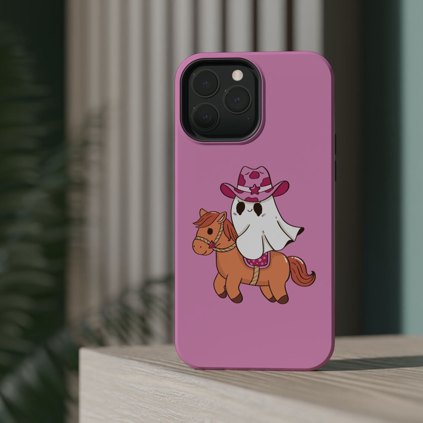 Playful Ghost Cowboy Phone Case
