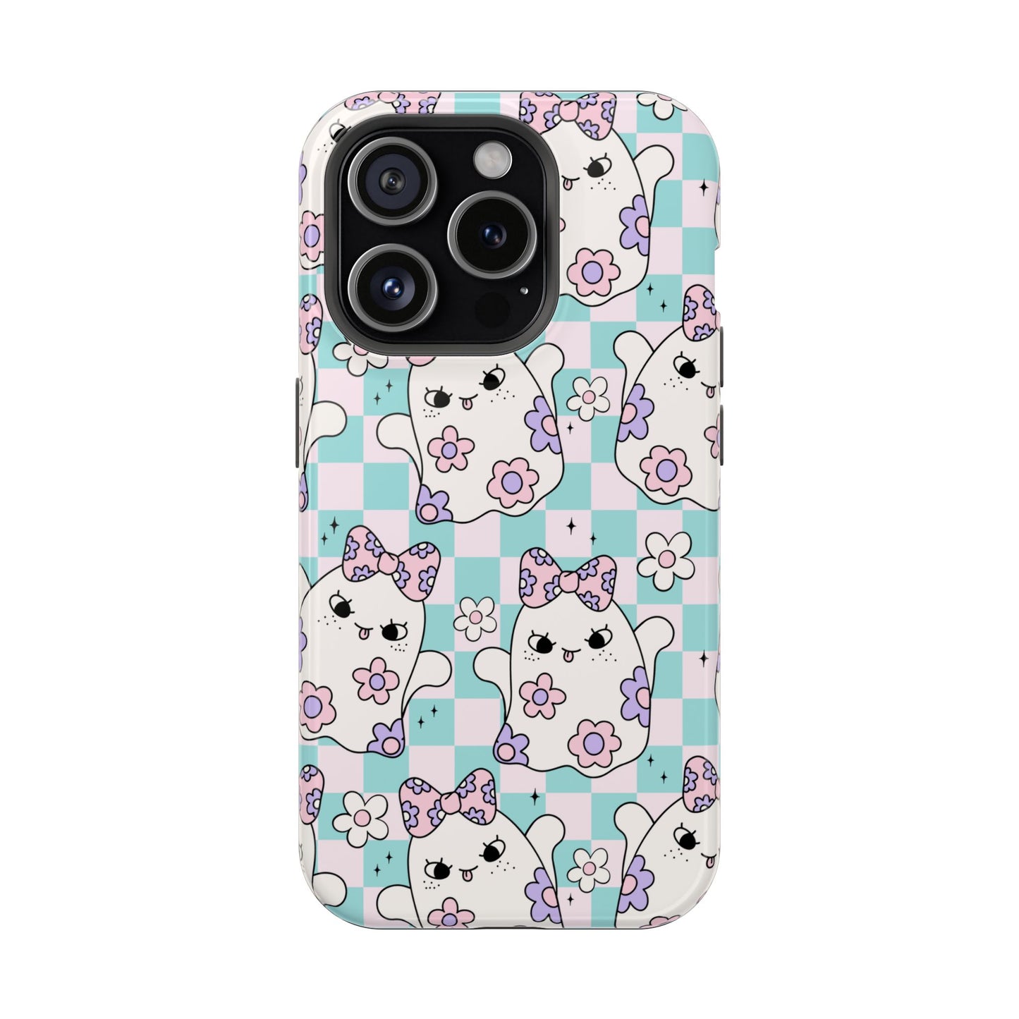 Adorable Ghost Pattern Magnetic Phone Case