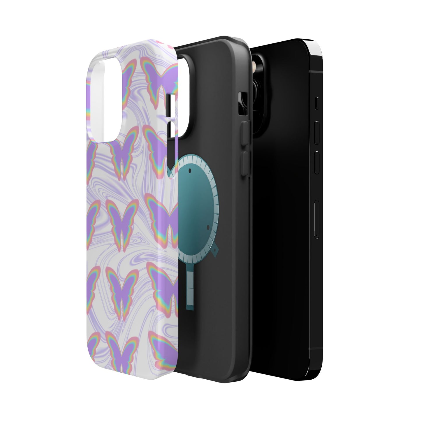 Colorful Butterfly Magnetic Phone Case