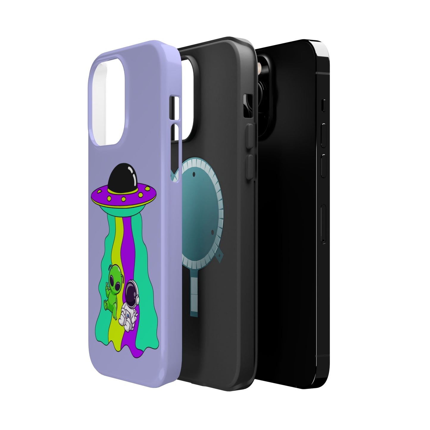 Alien and Astronaut Phone Case