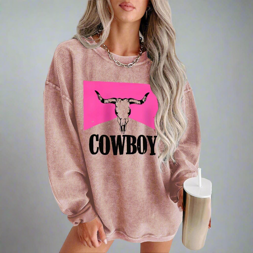 Cowboy Graphic Sweatshirt
