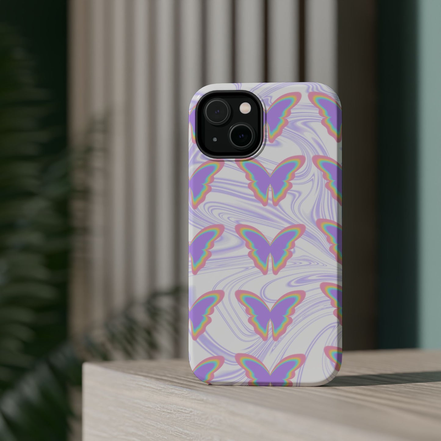 Colorful Butterfly Magnetic Phone Case