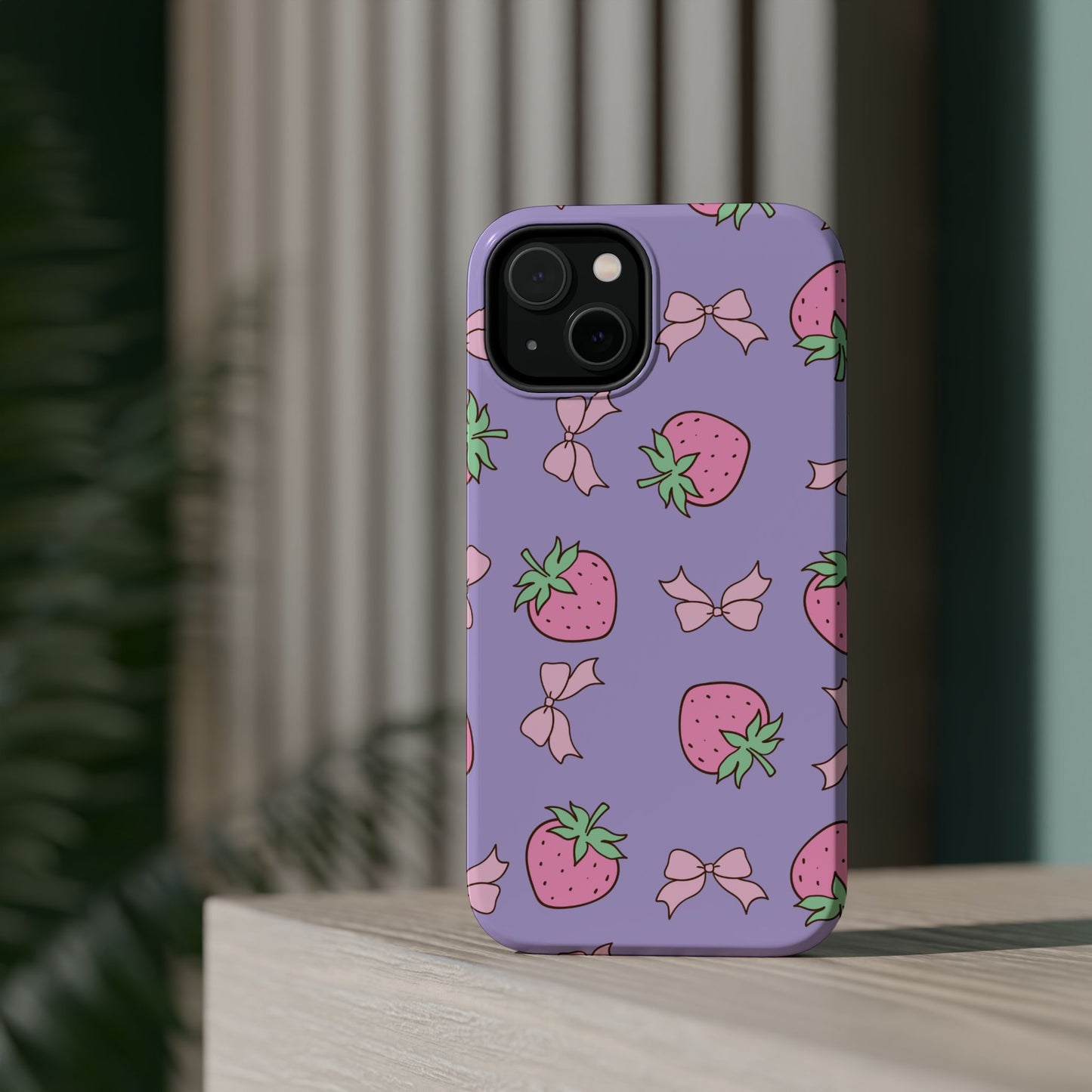 Cute Strawberry Pattern Phone Case