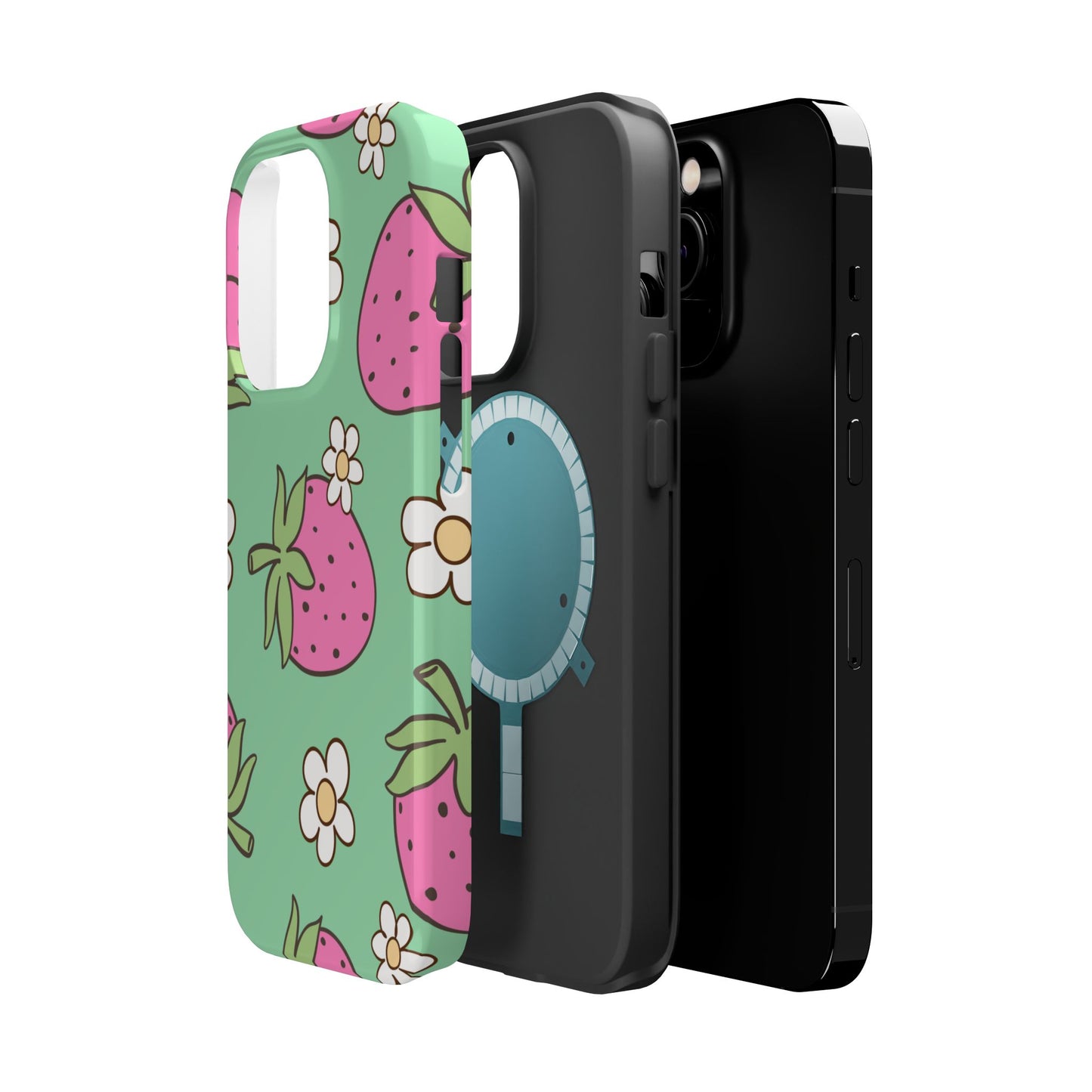 Cute Strawberry Impact-Resistant Phone Case