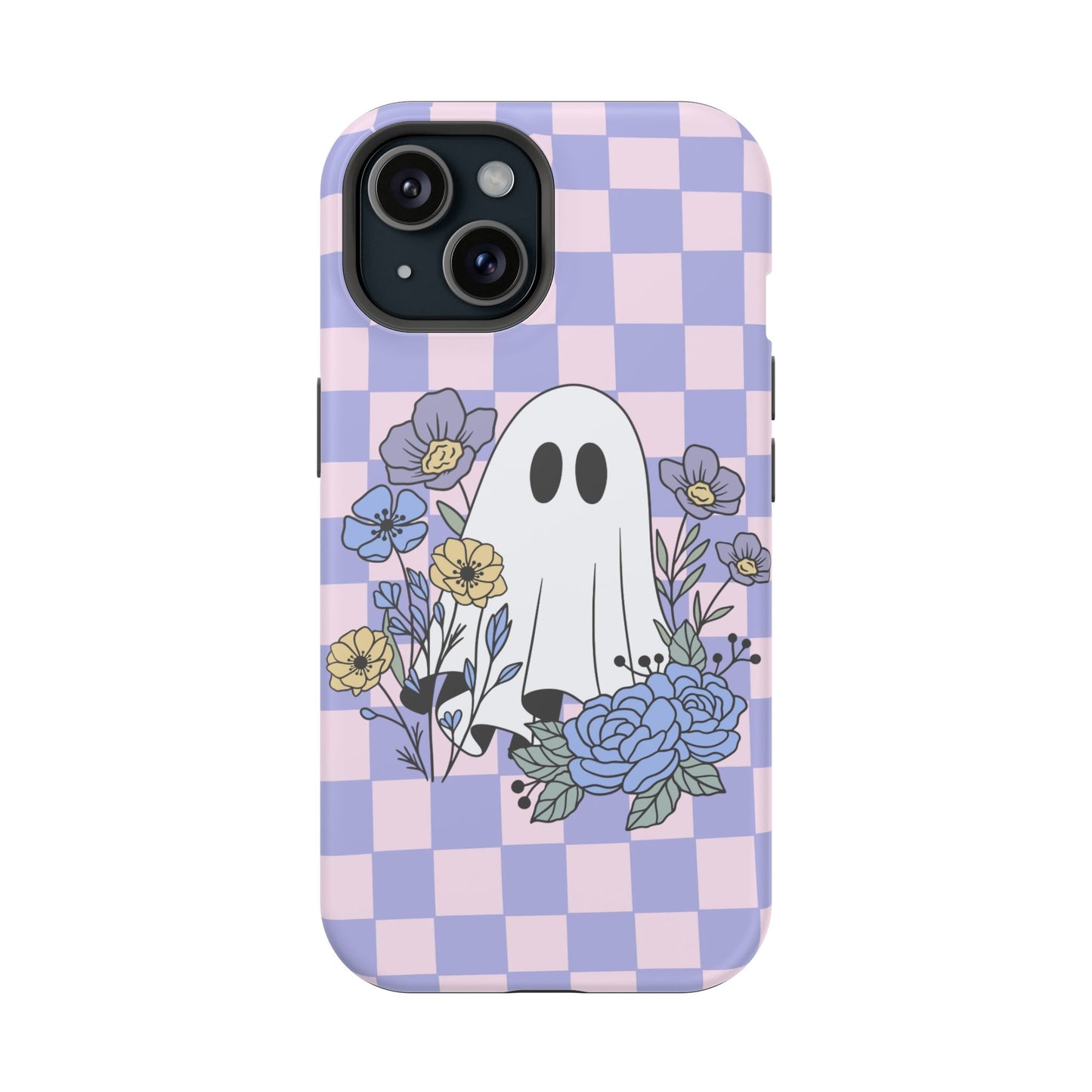 Cute Ghost Floral Phone Case