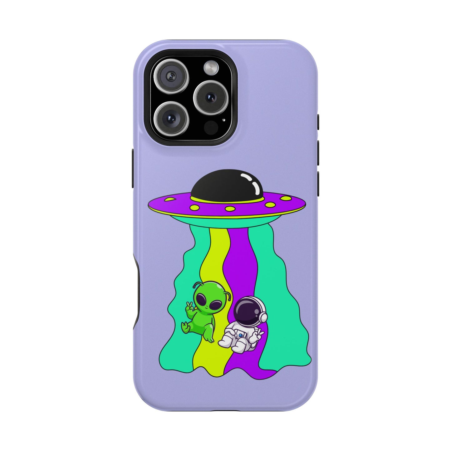 Alien and Astronaut Phone Case