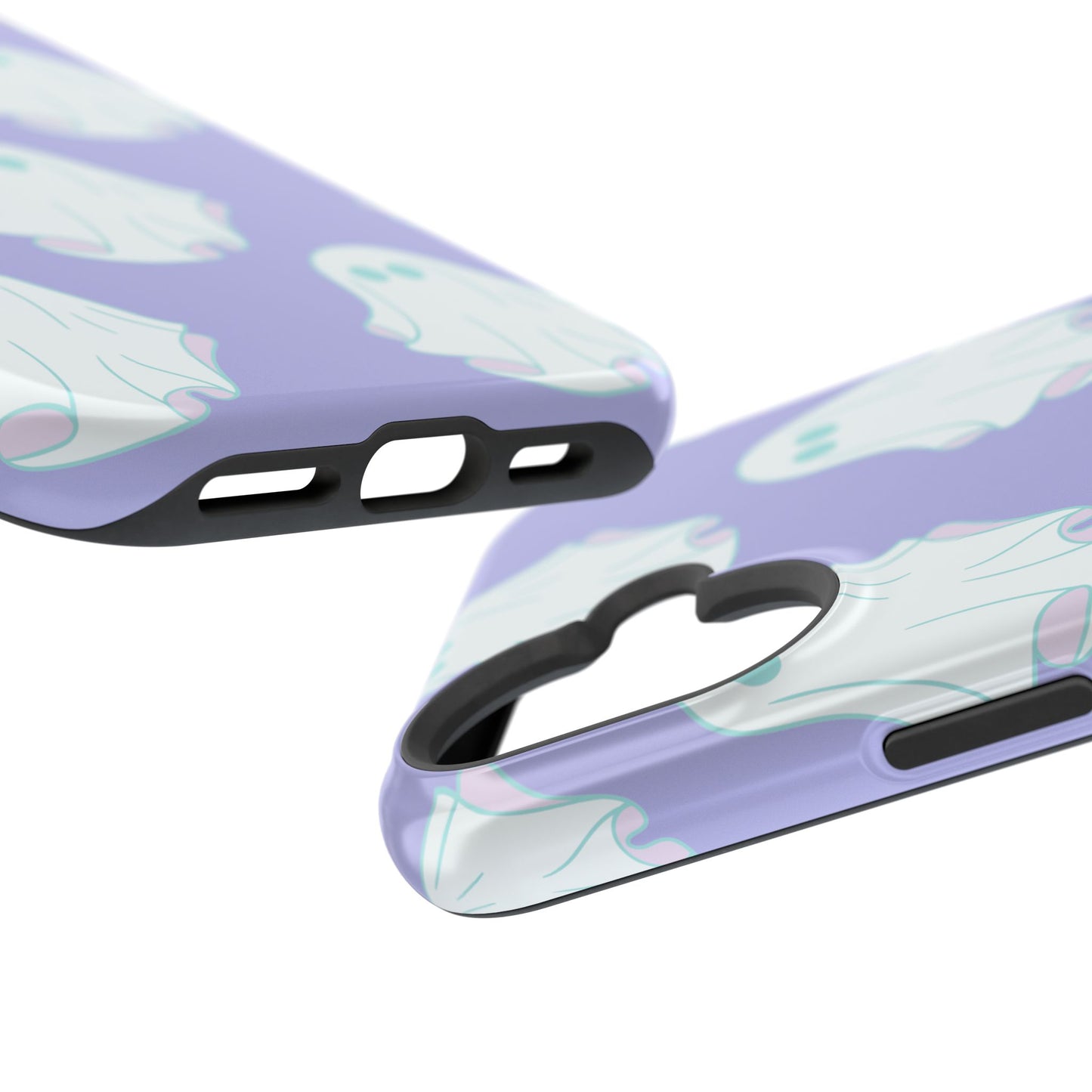 Ghost-Themed Impact-Resistant Phone Case