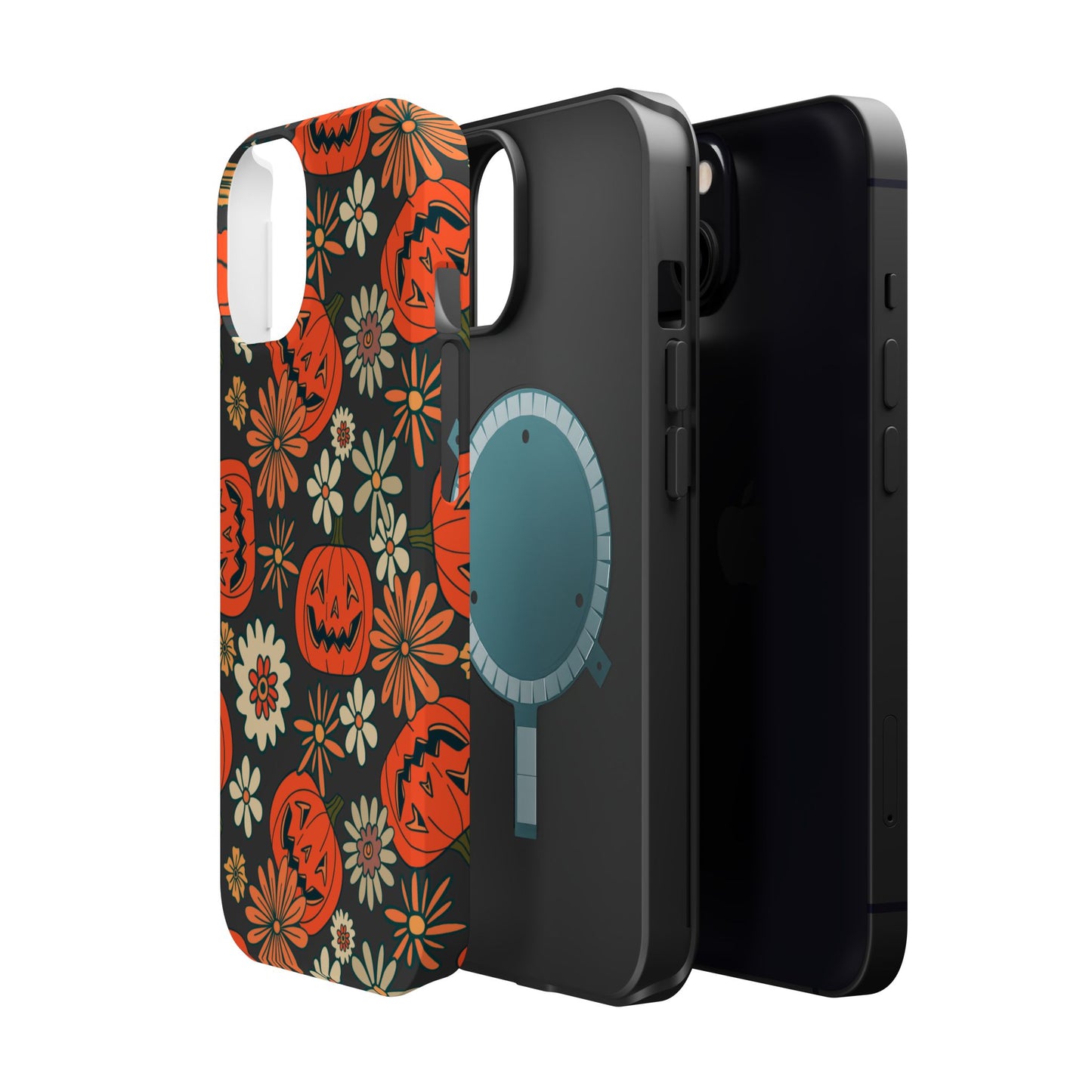 Pumpkin Floral iPhone Case