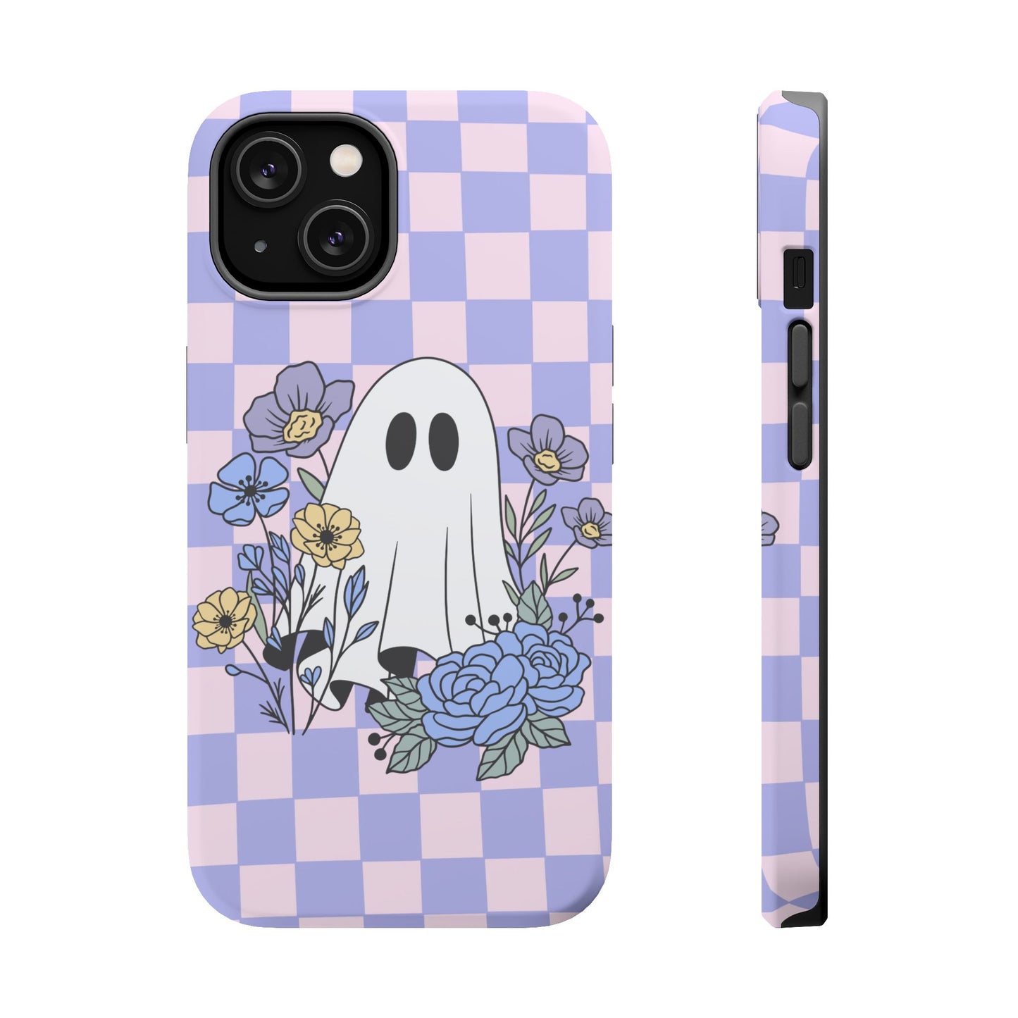 Cute Ghost Floral Phone Case