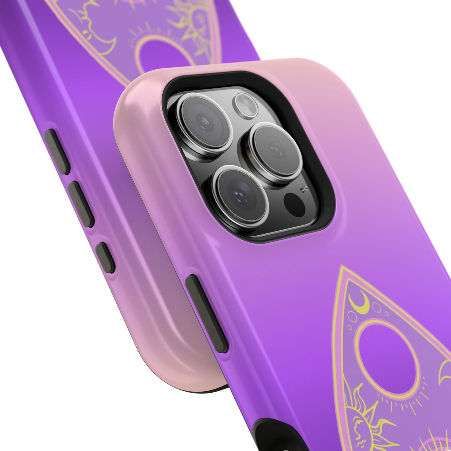 Purple Gradient with Planchette and Celestial Design
