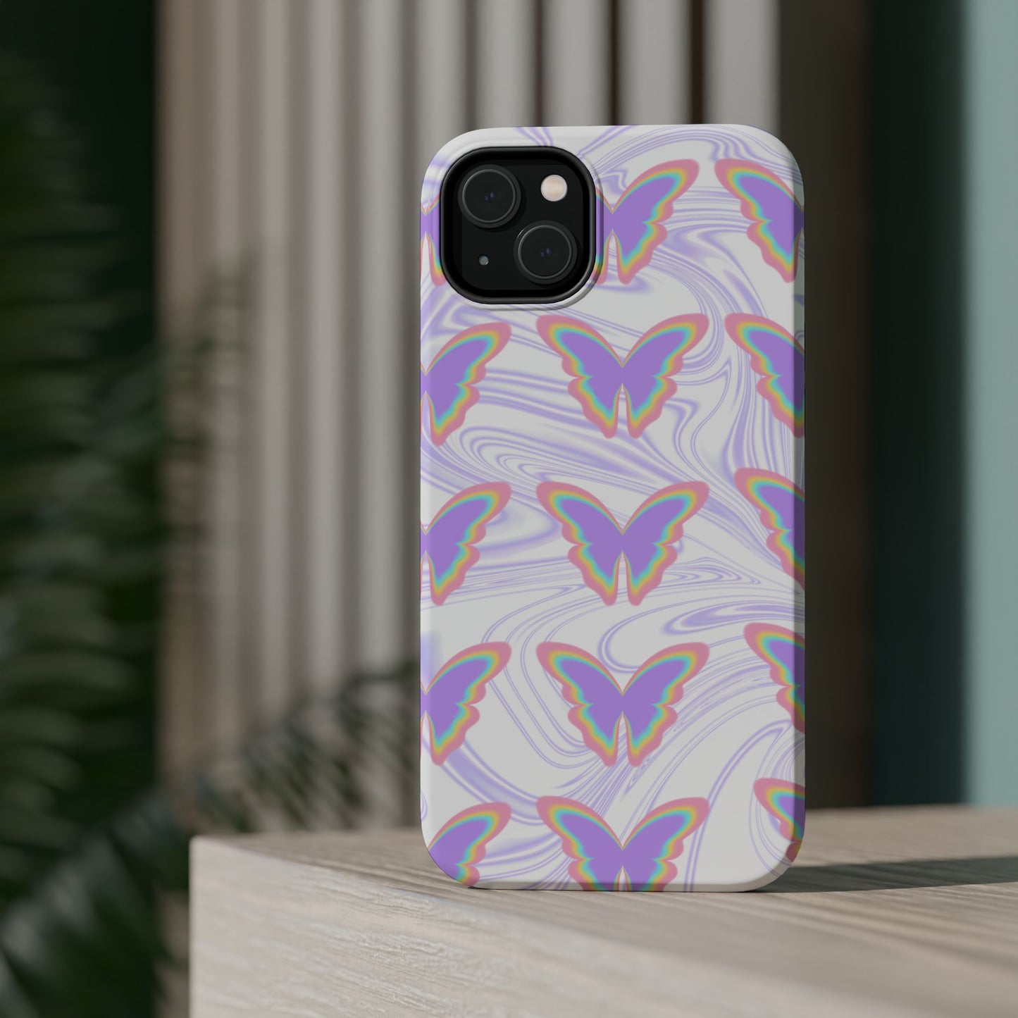 Colorful Butterfly Magnetic Phone Case