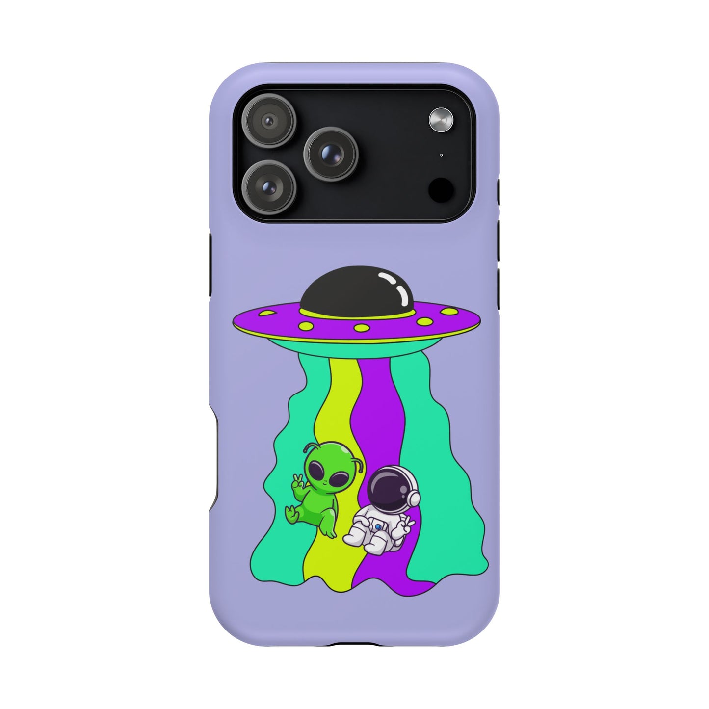 Alien and Astronaut Phone Case