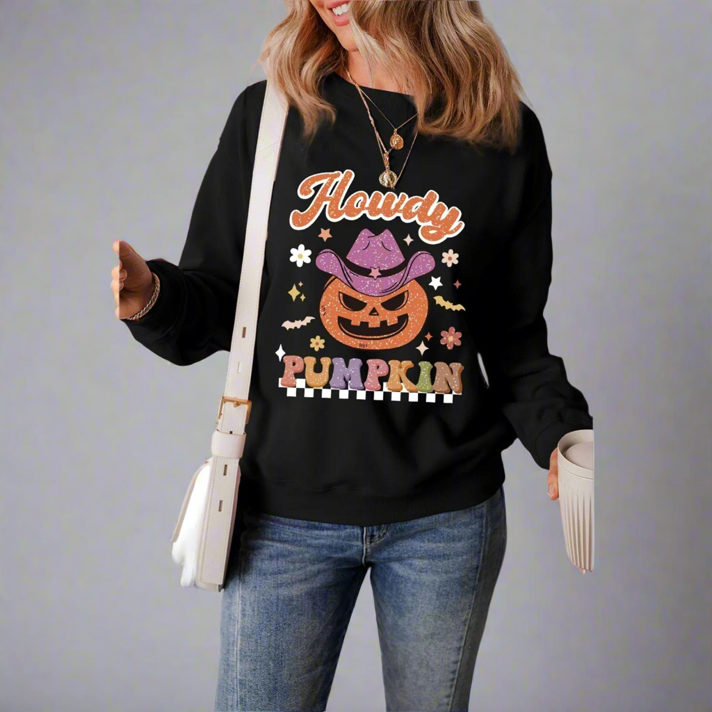 Howdy Pumpkin Sweatshirt