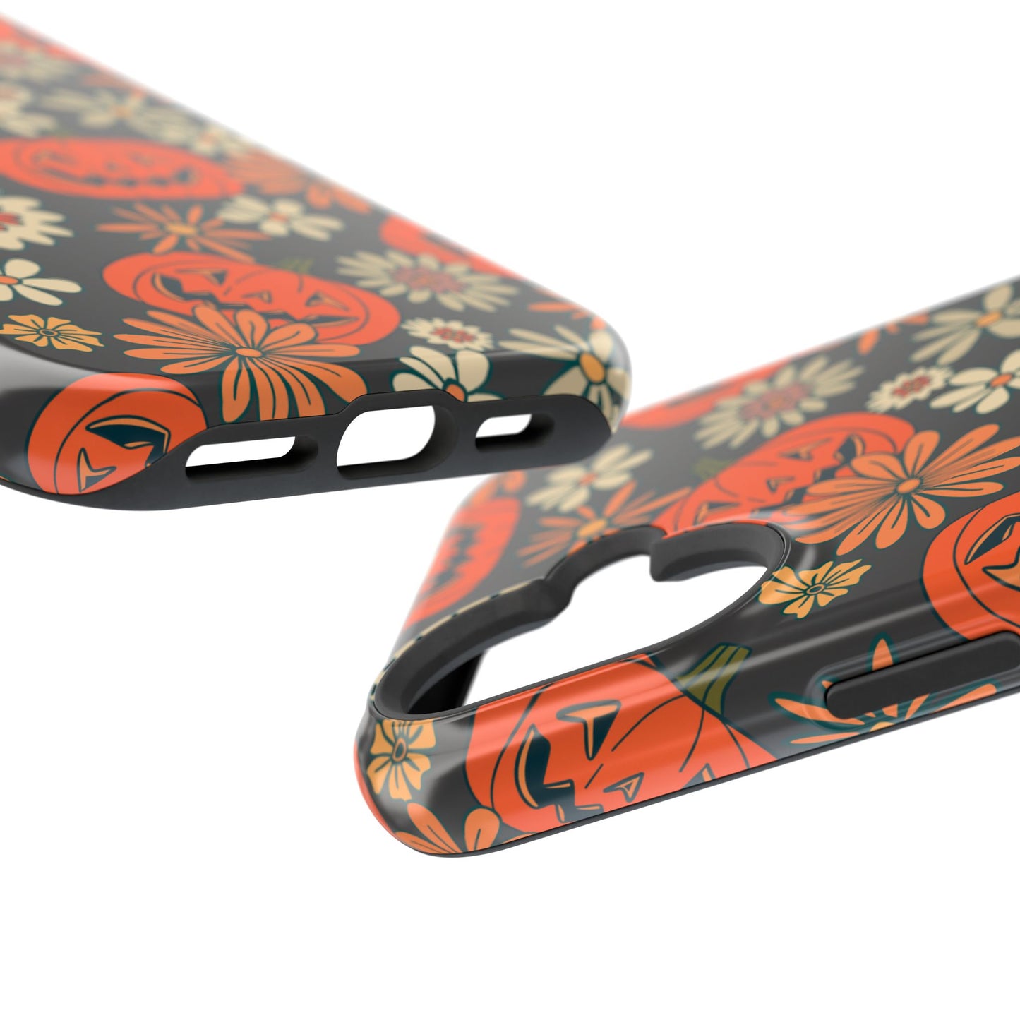 Pumpkin Floral iPhone Case