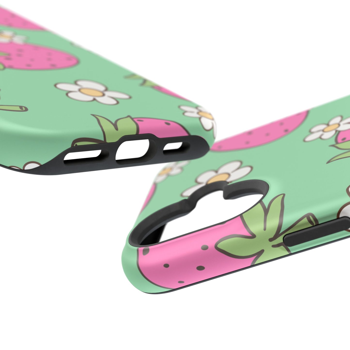 Cute Strawberry Impact-Resistant Phone Case