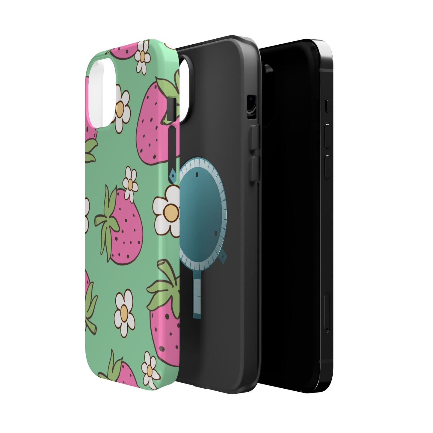 Cute Strawberry Impact-Resistant Phone Case