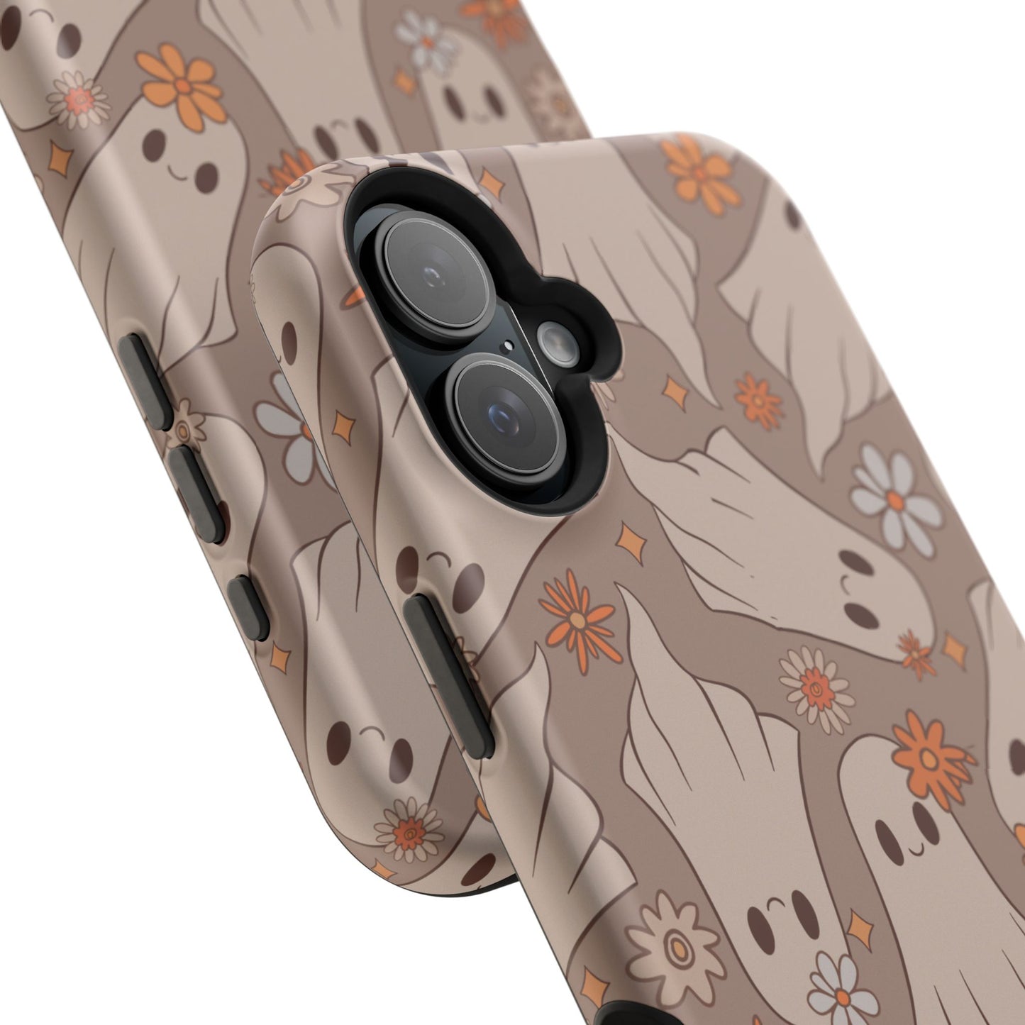 Ghostly Floral Magnetic Phone Cases