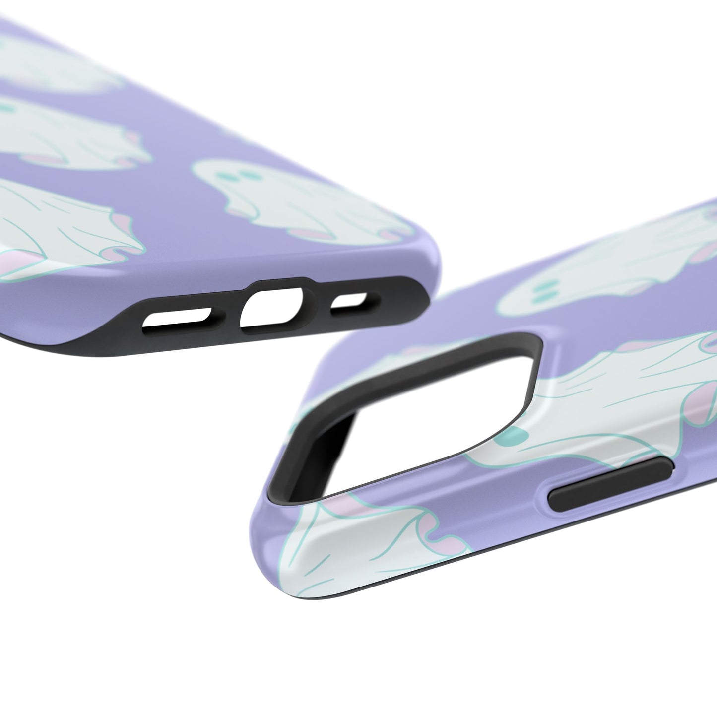 Ghost-Themed Impact-Resistant Phone Case