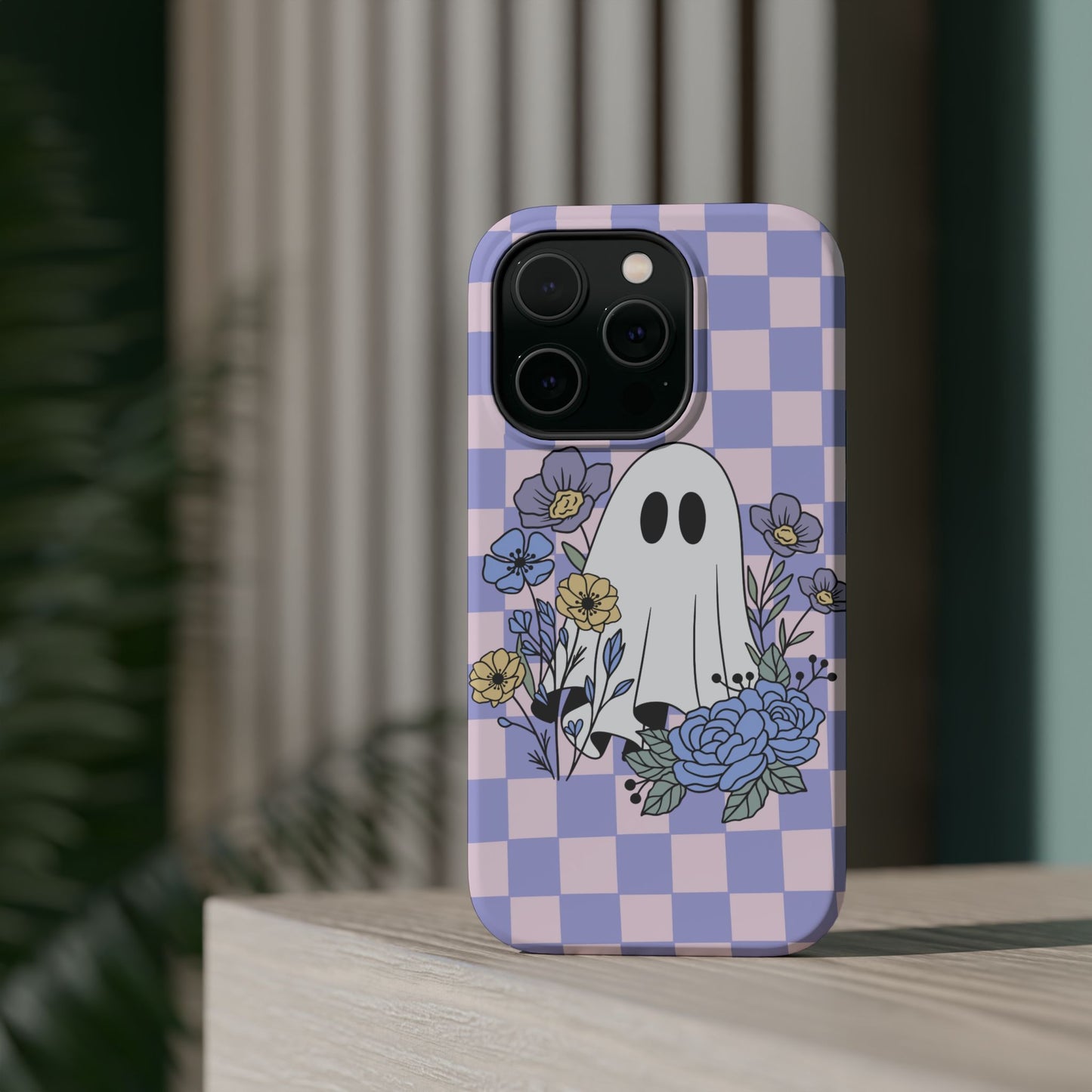 Cute Ghost Floral Phone Case