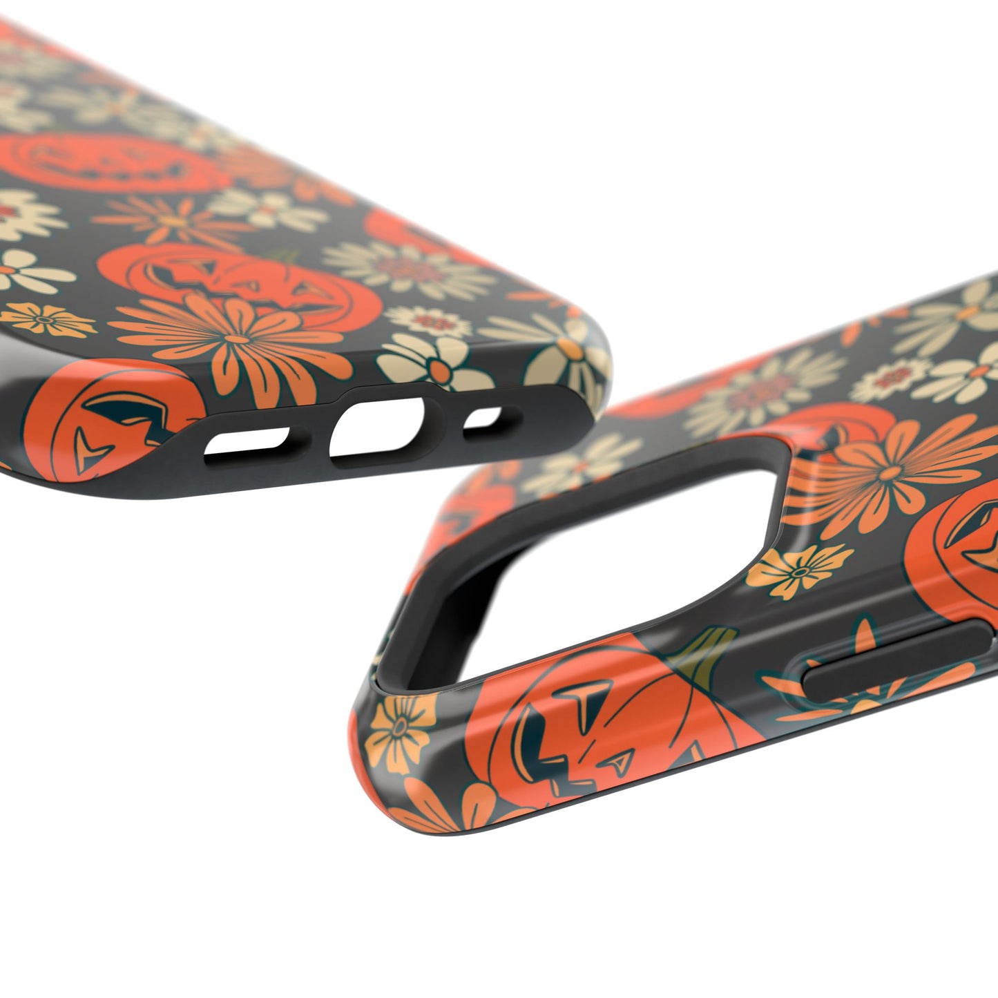 Pumpkin Floral iPhone Case