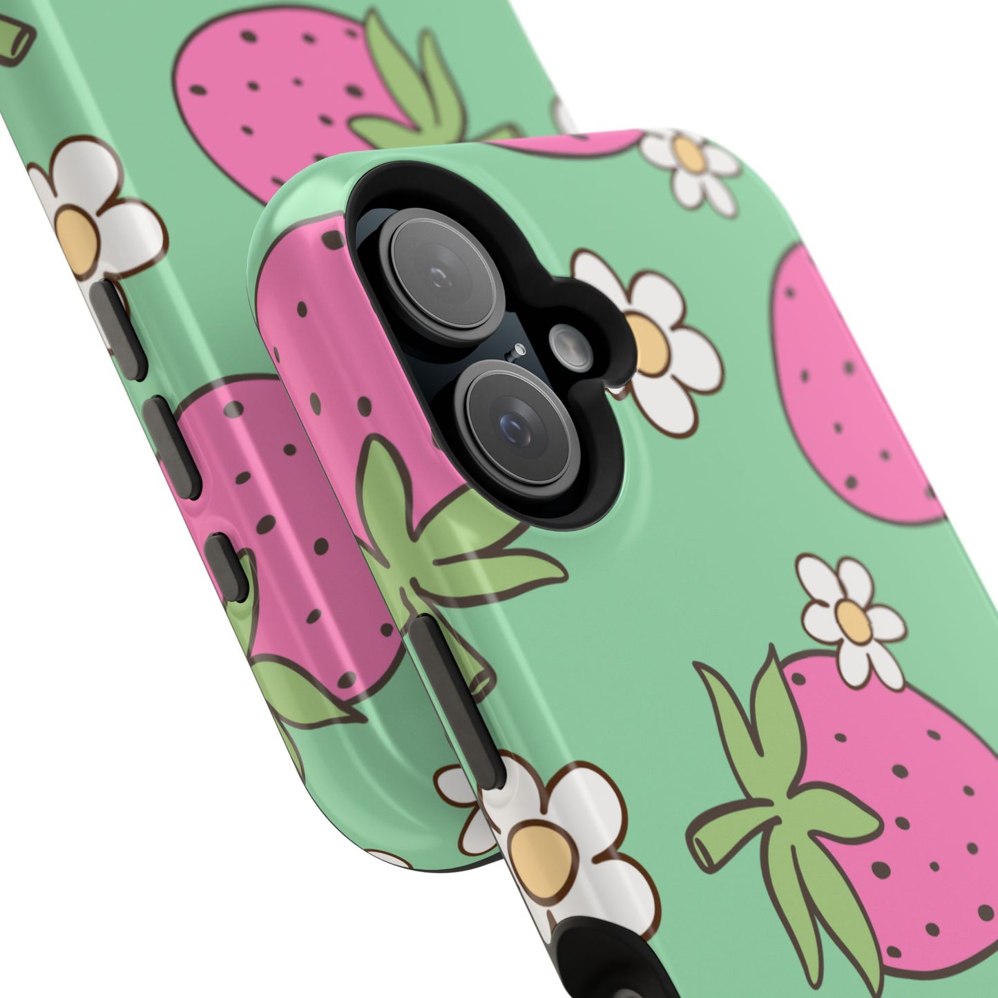 Cute Strawberry Impact-Resistant Phone Case