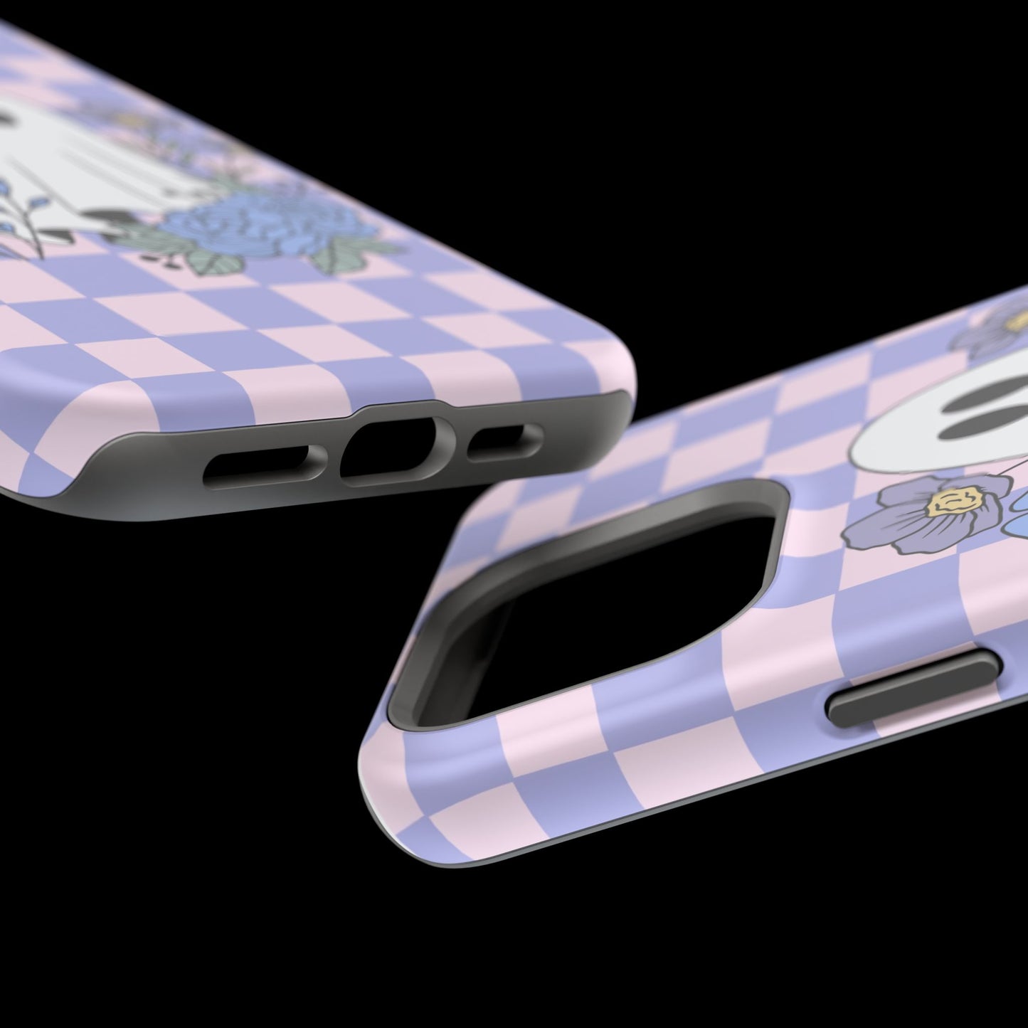 Cute Ghost Floral Phone Case
