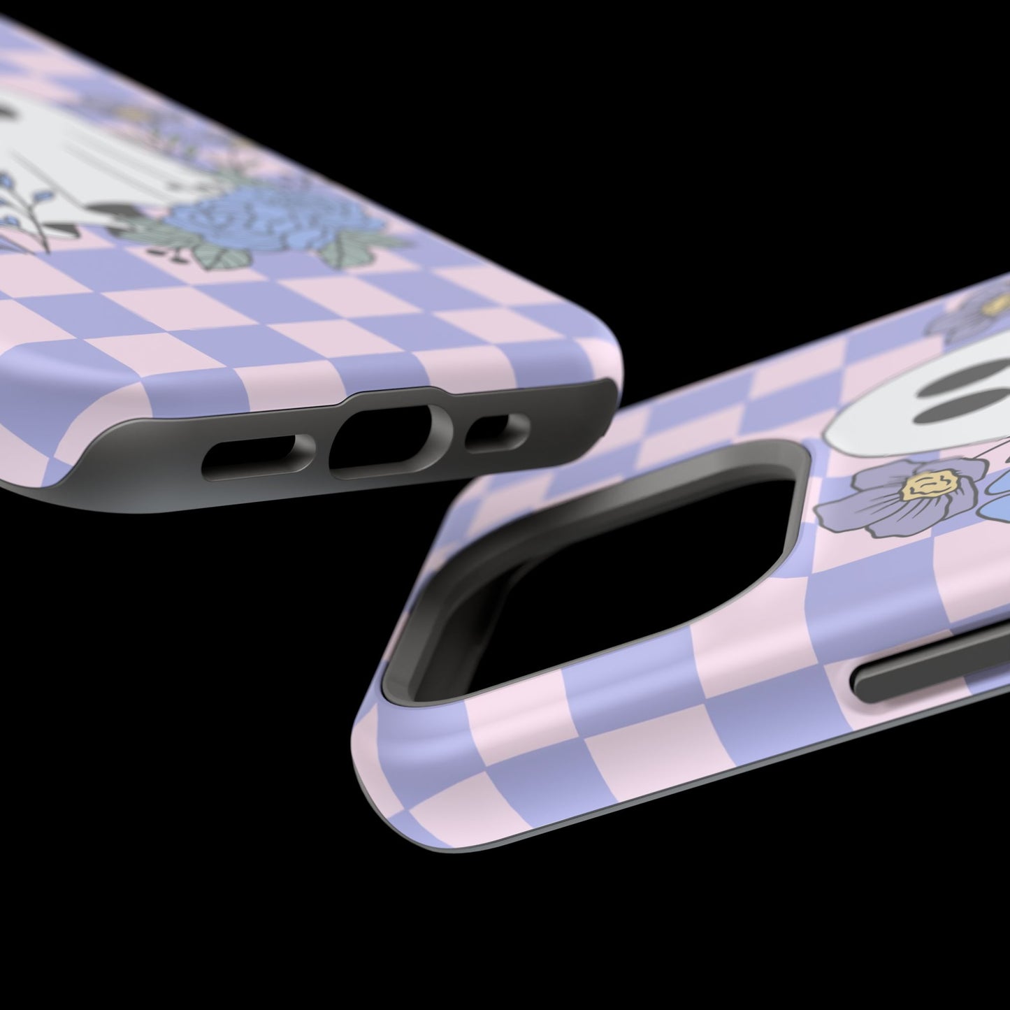 Cute Ghost Floral Phone Case