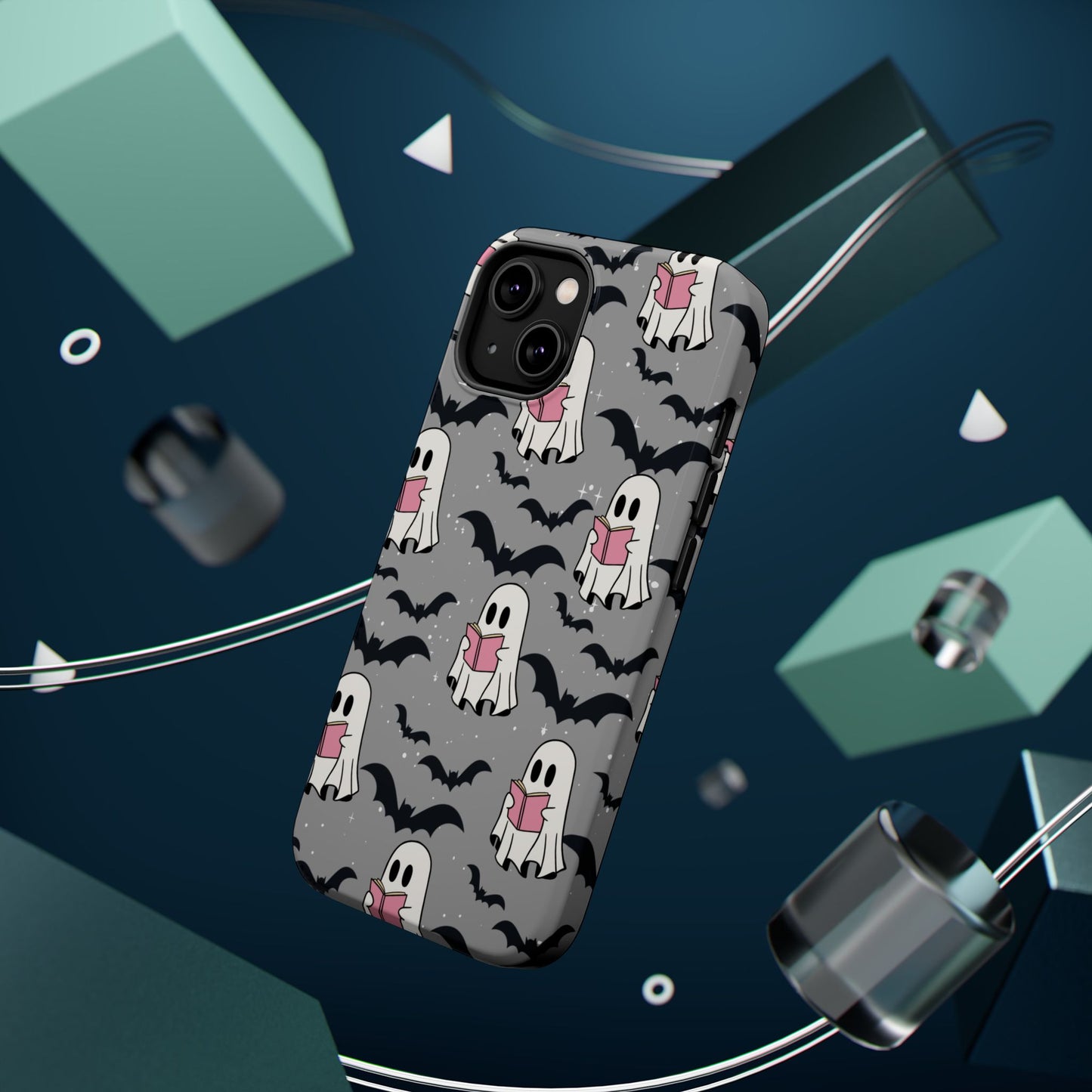 Ghostly Bat Phone Cases