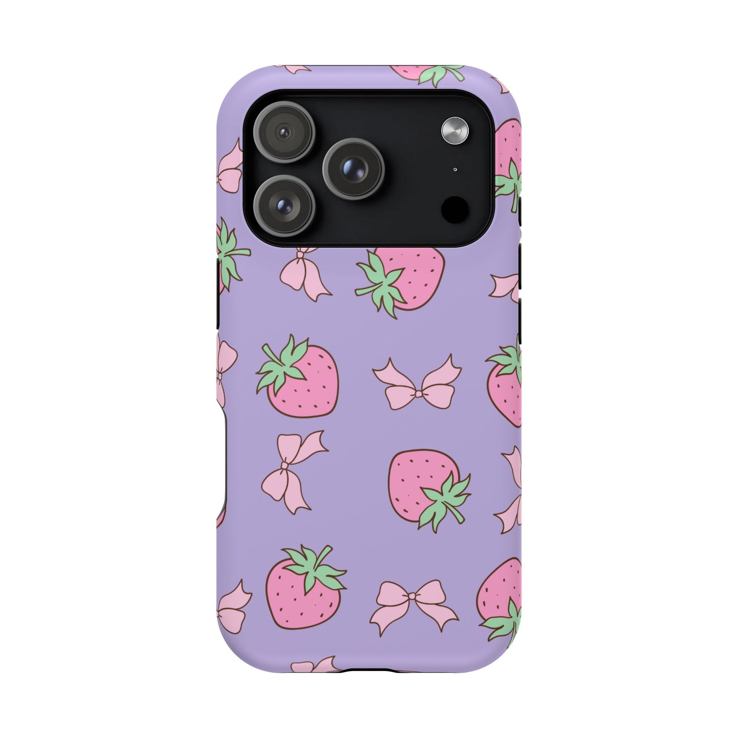 Cute Strawberry Pattern Phone Case