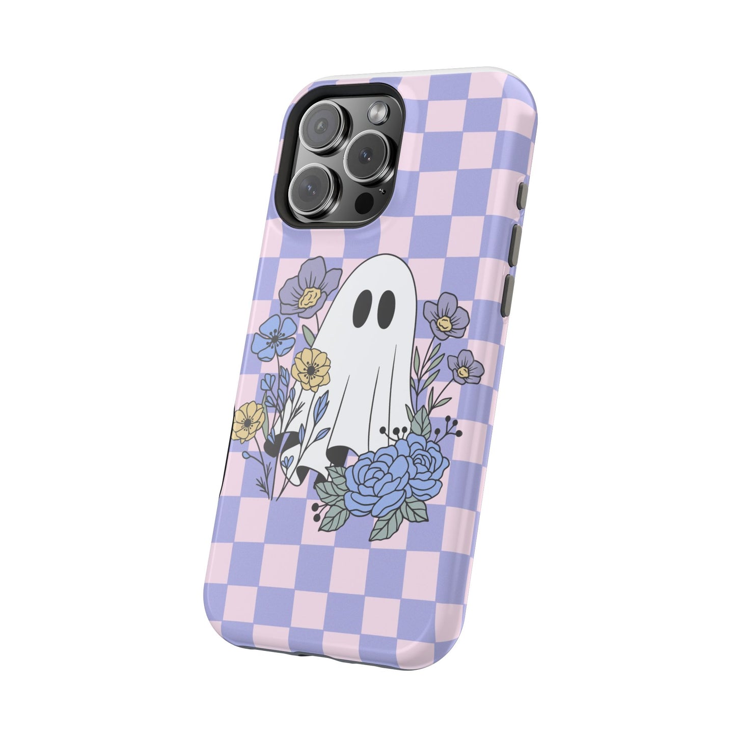 Cute Ghost Floral Phone Case