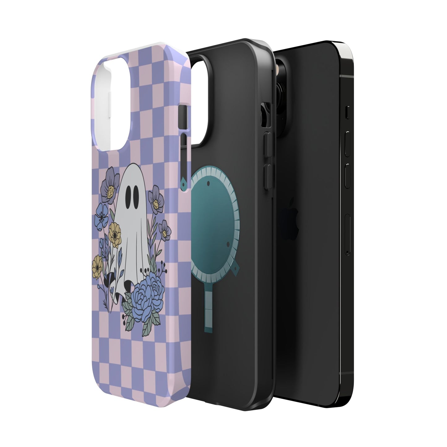Cute Ghost Floral Phone Case
