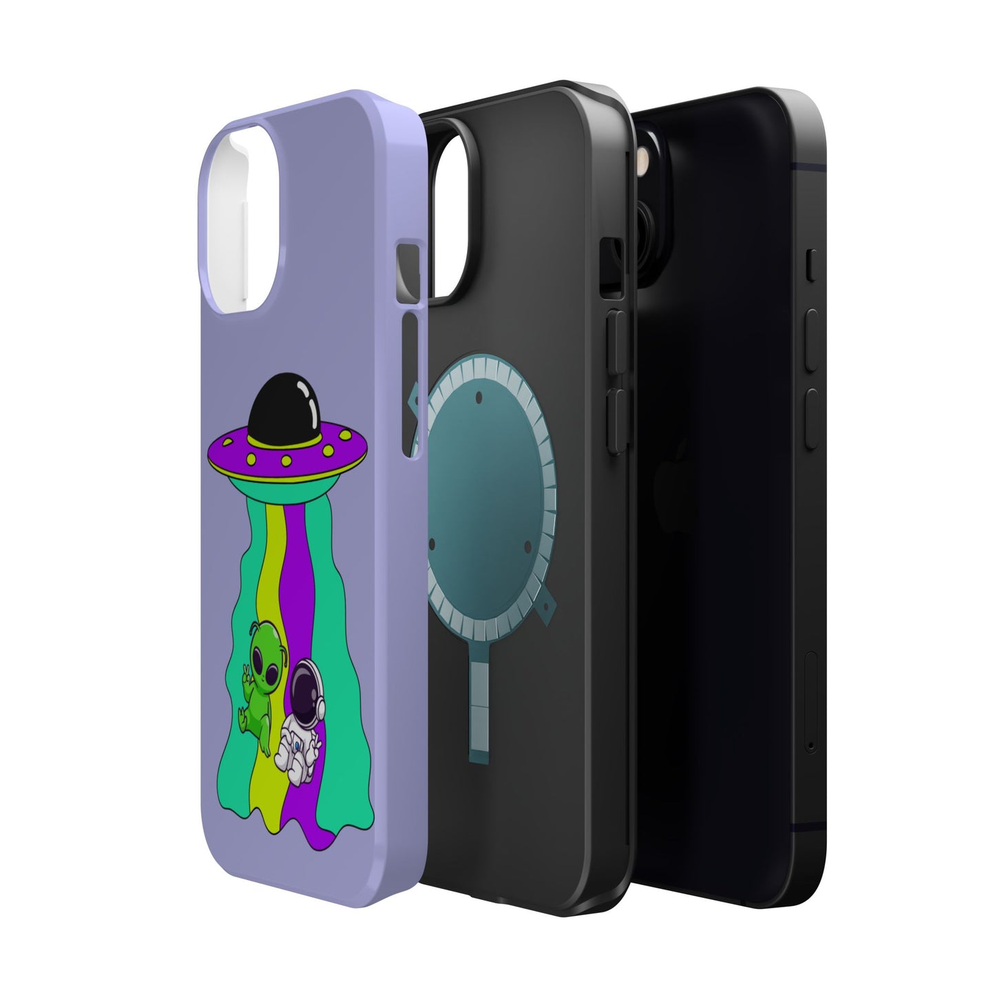 Alien and Astronaut Phone Case