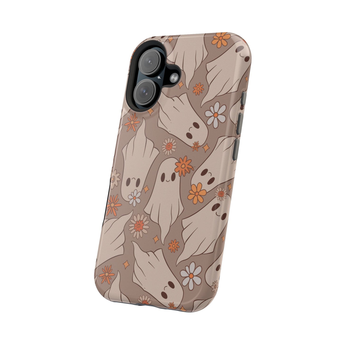 Ghostly Floral Magnetic Phone Cases
