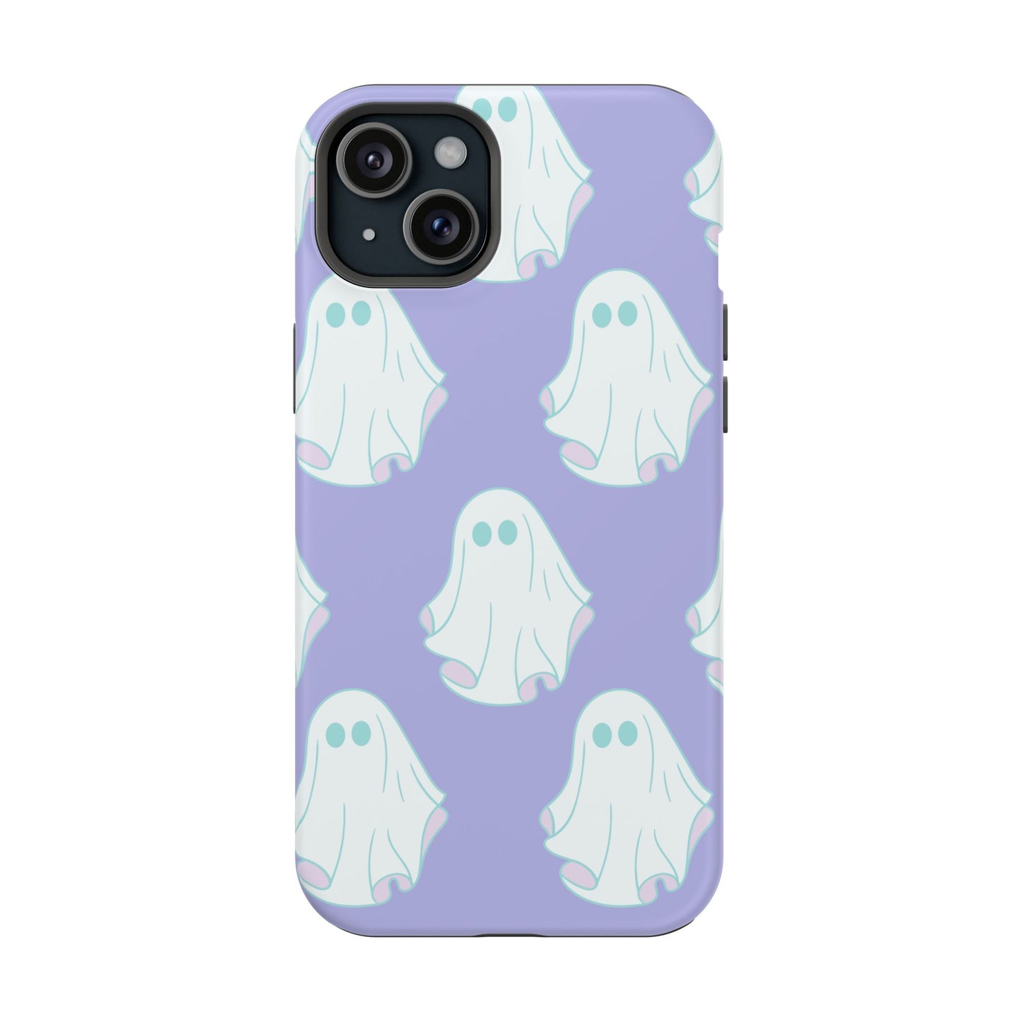 Ghost-Themed Impact-Resistant Phone Case