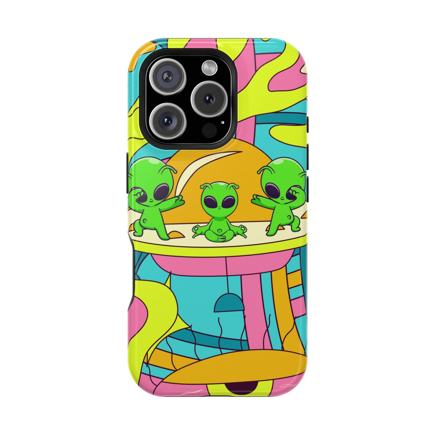 Vibrant Alien Phone Case