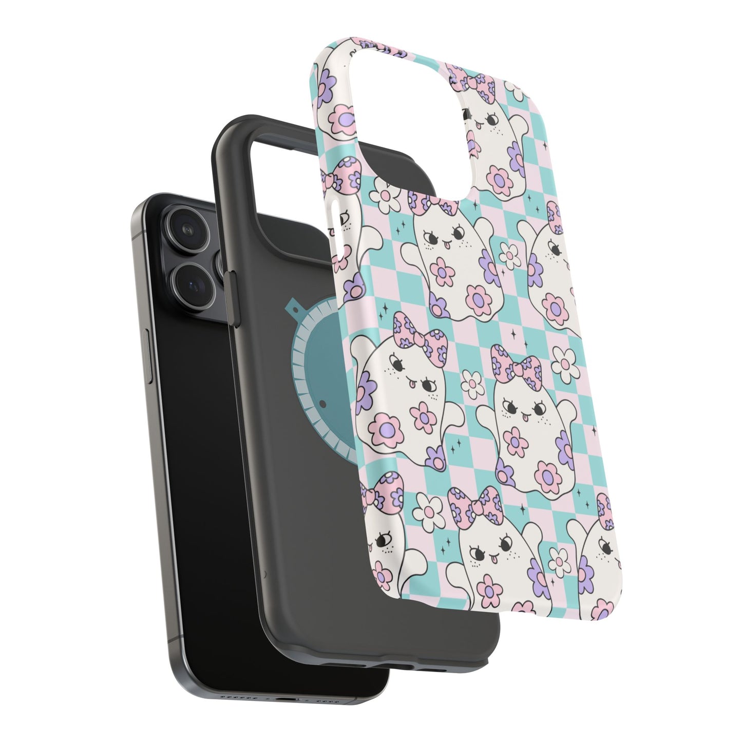 Adorable Ghost Pattern Magnetic Phone Case