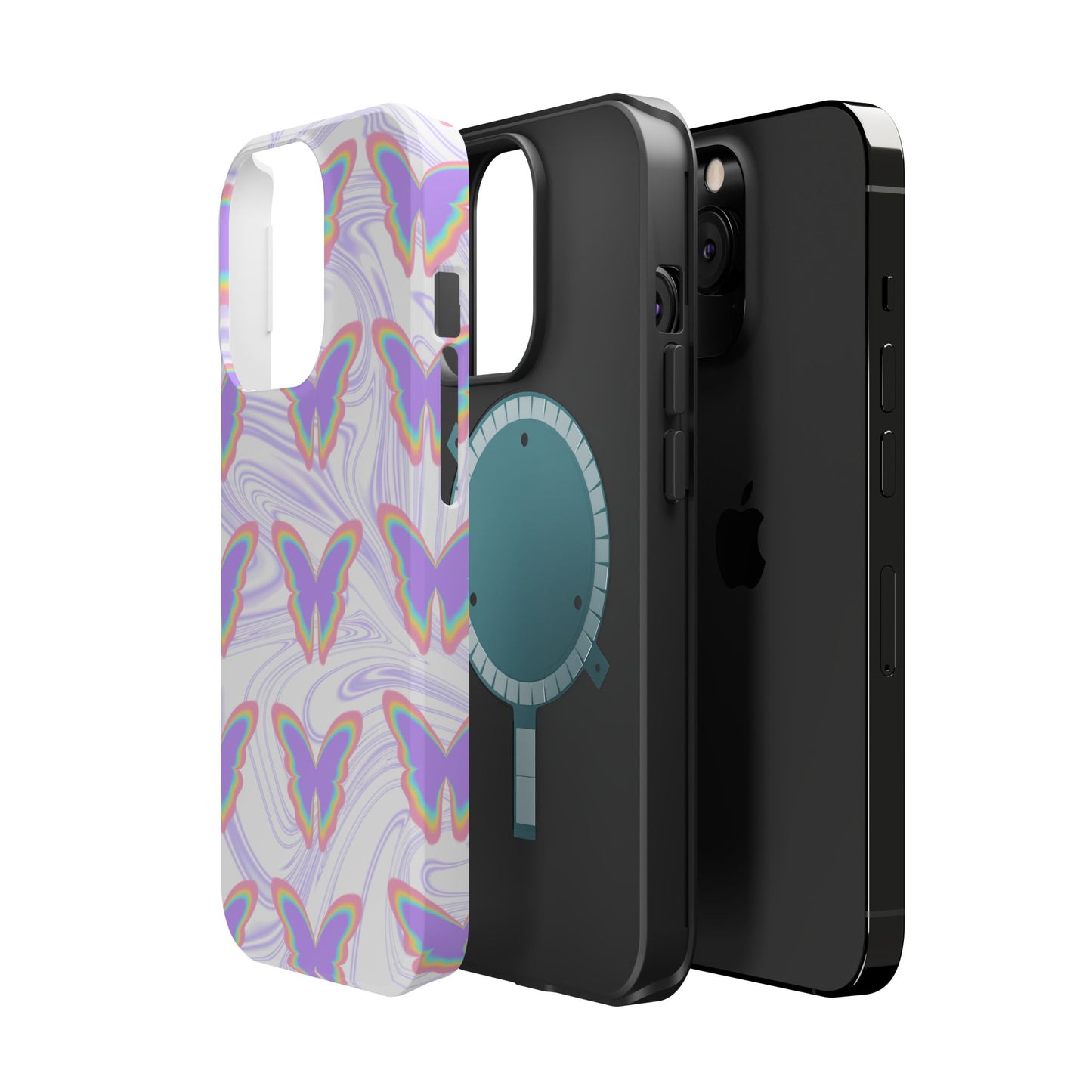 Colorful Butterfly Magnetic Phone Case