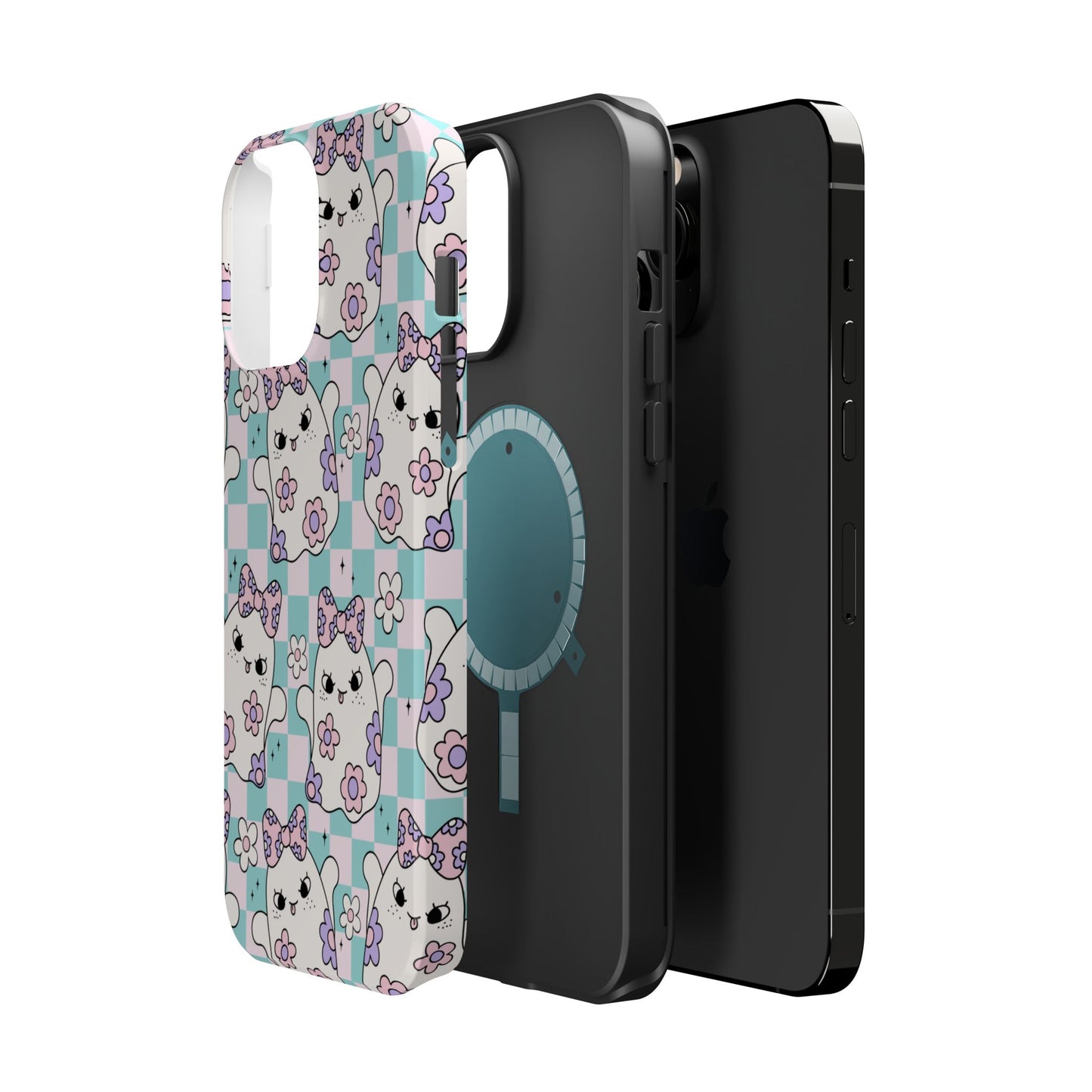 Adorable Ghost Pattern Magnetic Phone Case