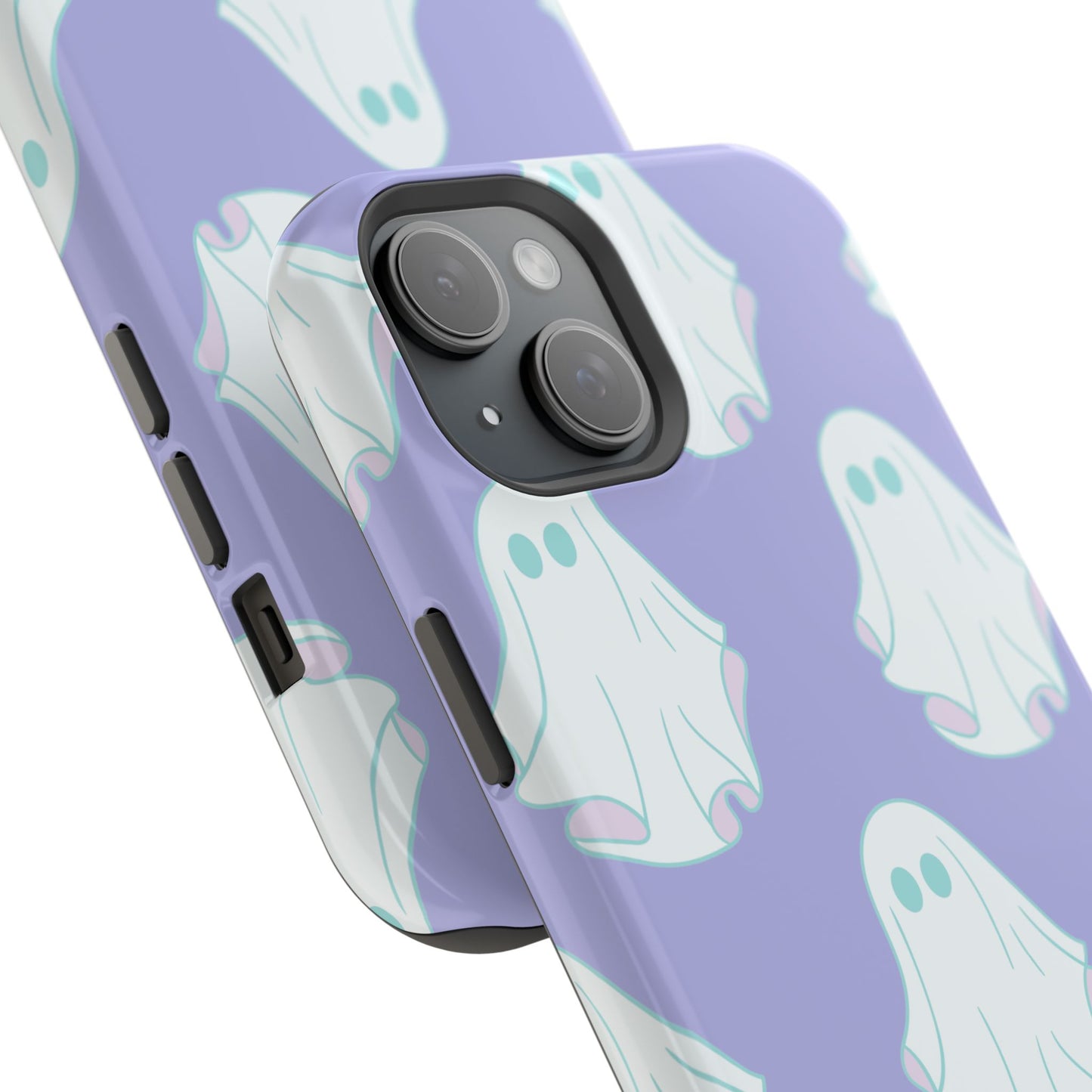 Ghost-Themed Impact-Resistant Phone Case