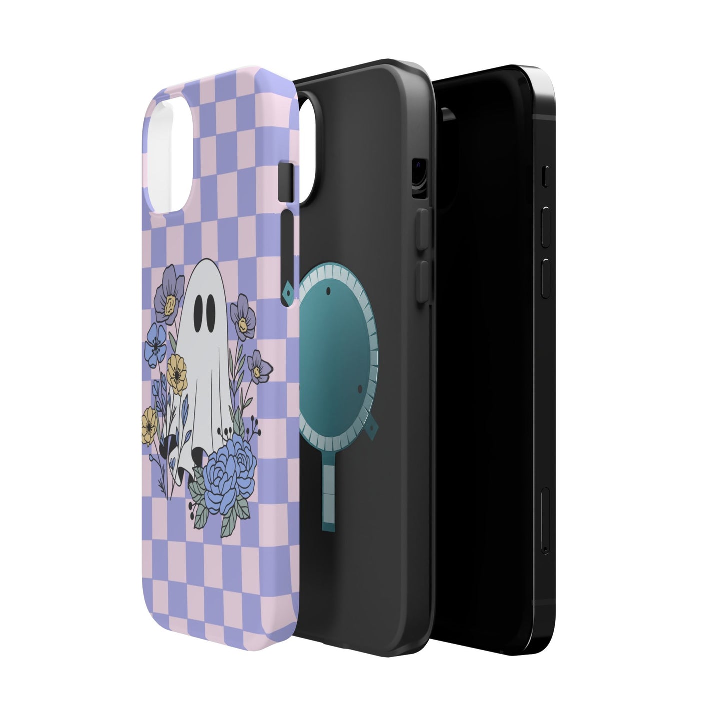Cute Ghost Floral Phone Case