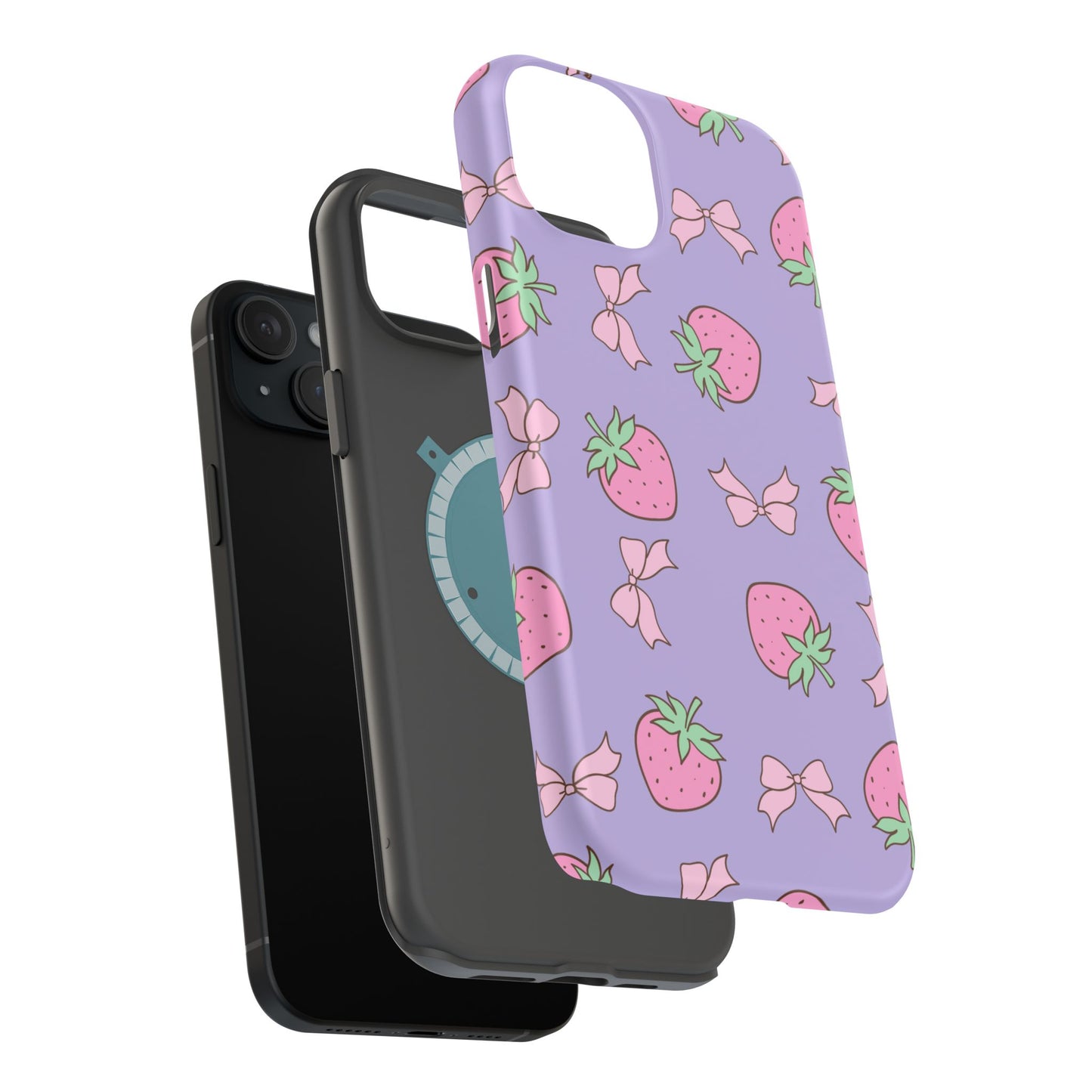 Cute Strawberry Pattern Phone Case