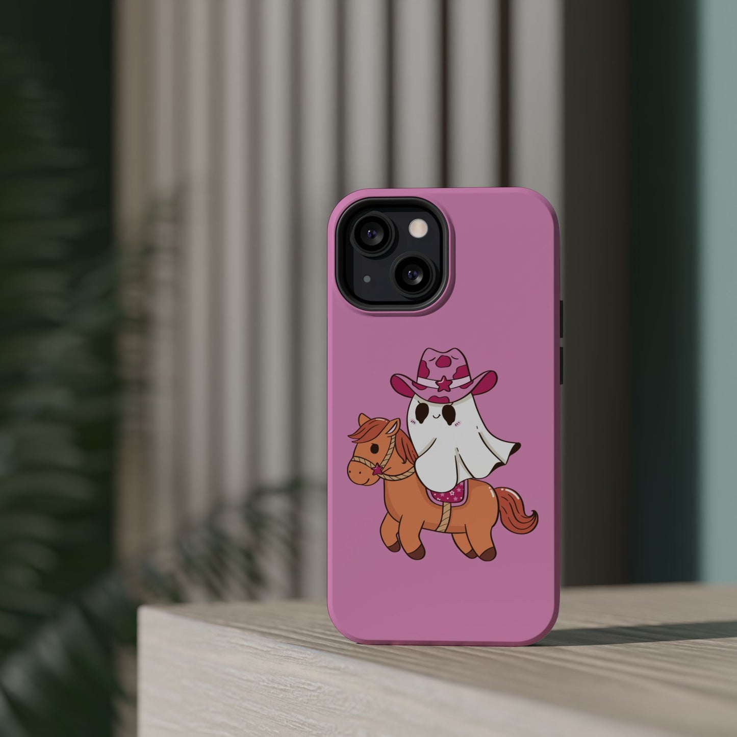 Playful Ghost Cowboy Phone Case