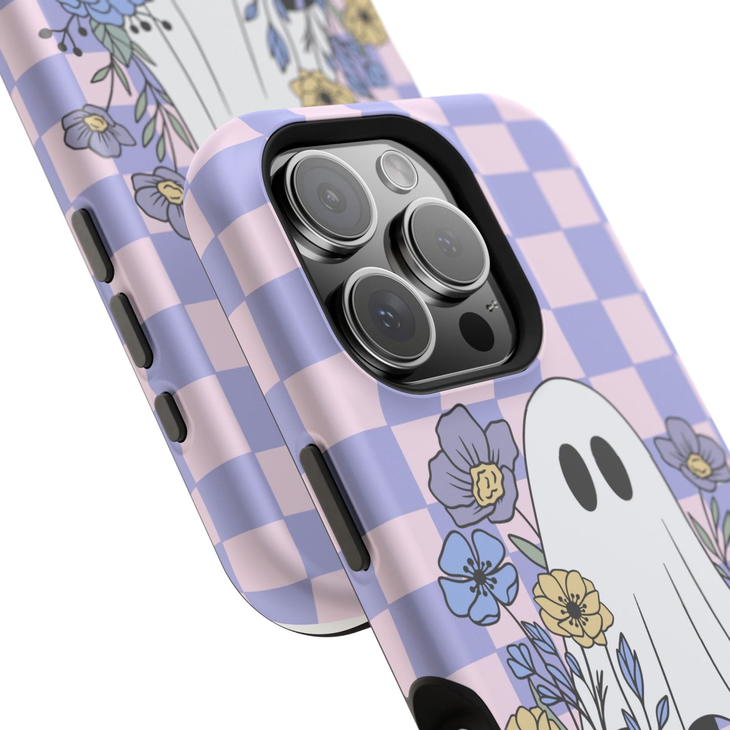 Cute Ghost Floral Phone Case