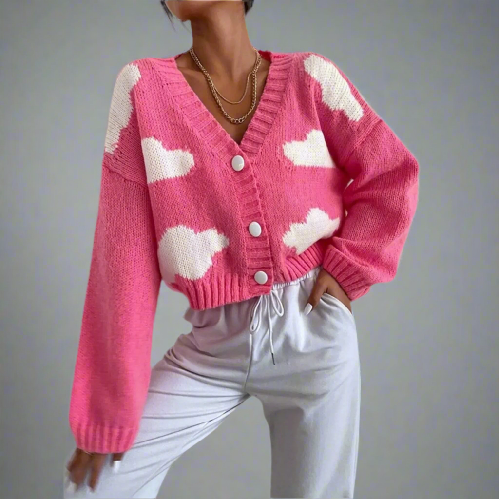 Cloud Nine Cropped Cardigan