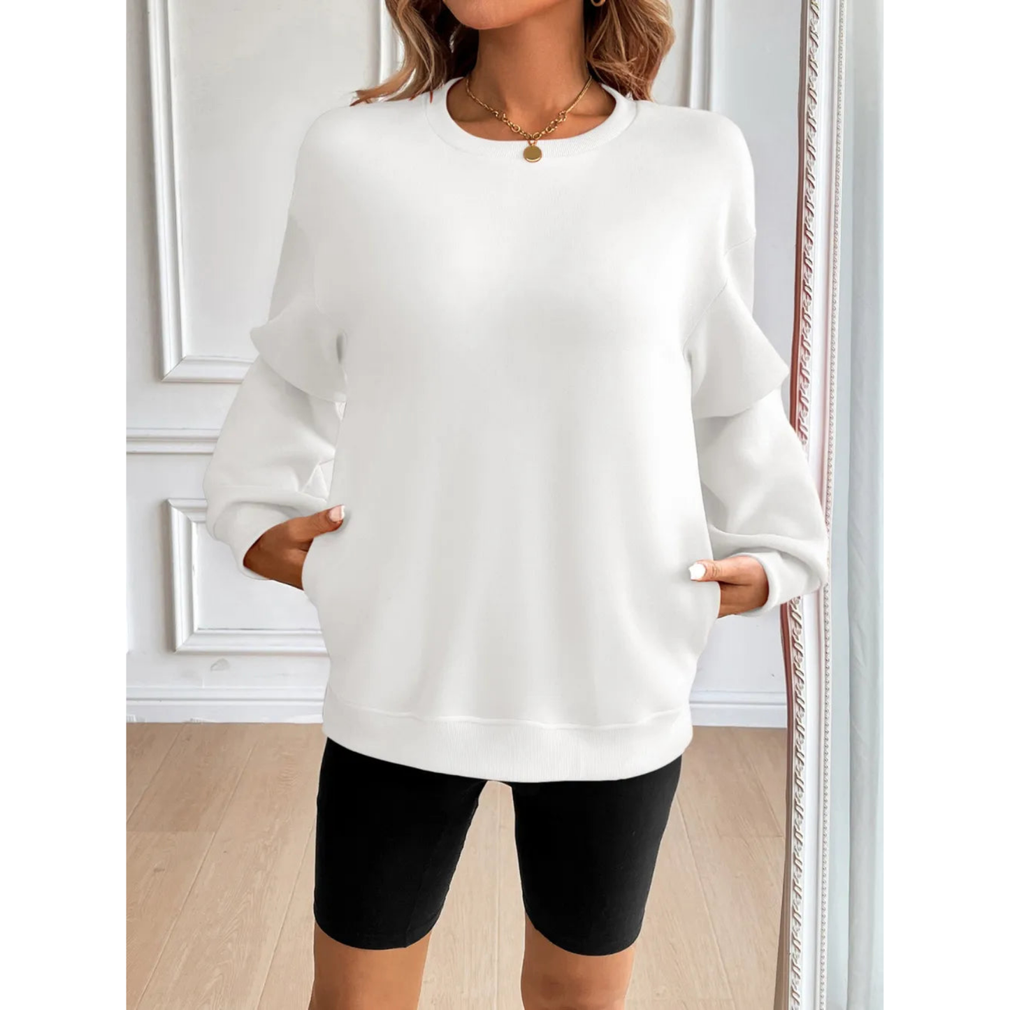 Classic Essential Crewneck Sweatshirt