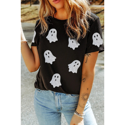 Spooky Chic Ghost Tee