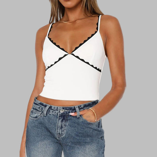 Lace Whisper Crop Top