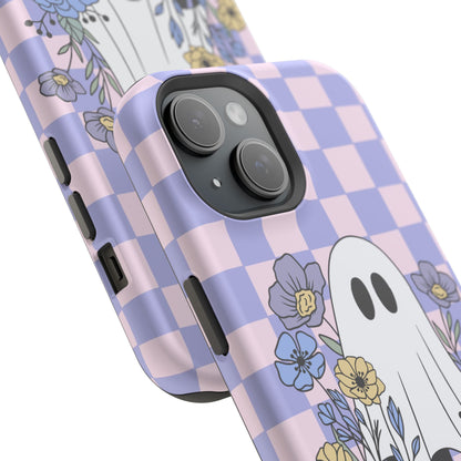 Cute Ghost Floral Phone Case