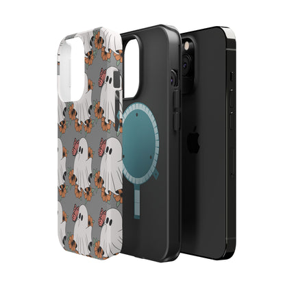 Cute Ghost Floral Phone Case